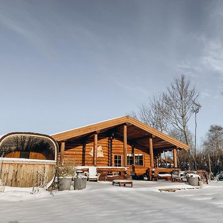 Fjordhygge - Authentic Wood Log Cabin Summerhouse Near Water, Fjord And Forest Jægerspris 외부 사진