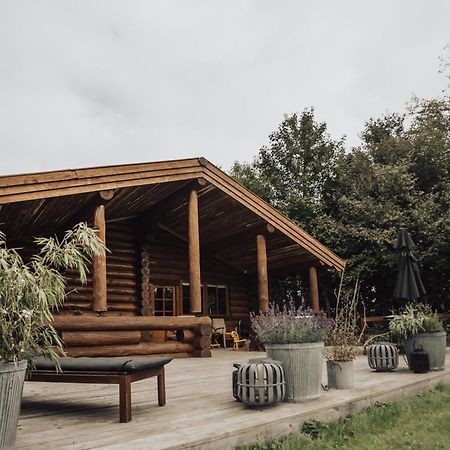 Fjordhygge - Authentic Wood Log Cabin Summerhouse Near Water, Fjord And Forest Jægerspris 외부 사진