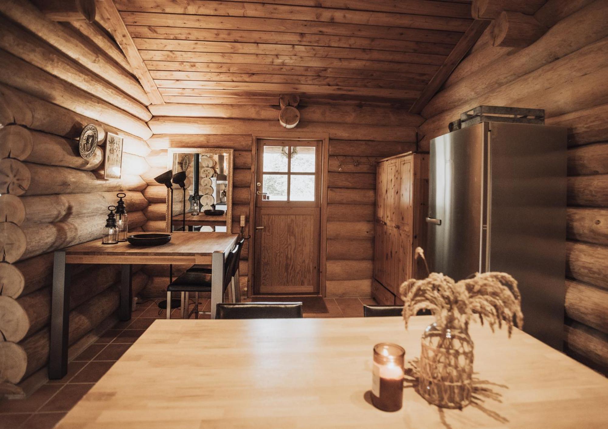 Fjordhygge - Authentic Wood Log Cabin Summerhouse Near Water, Fjord And Forest Jægerspris 외부 사진