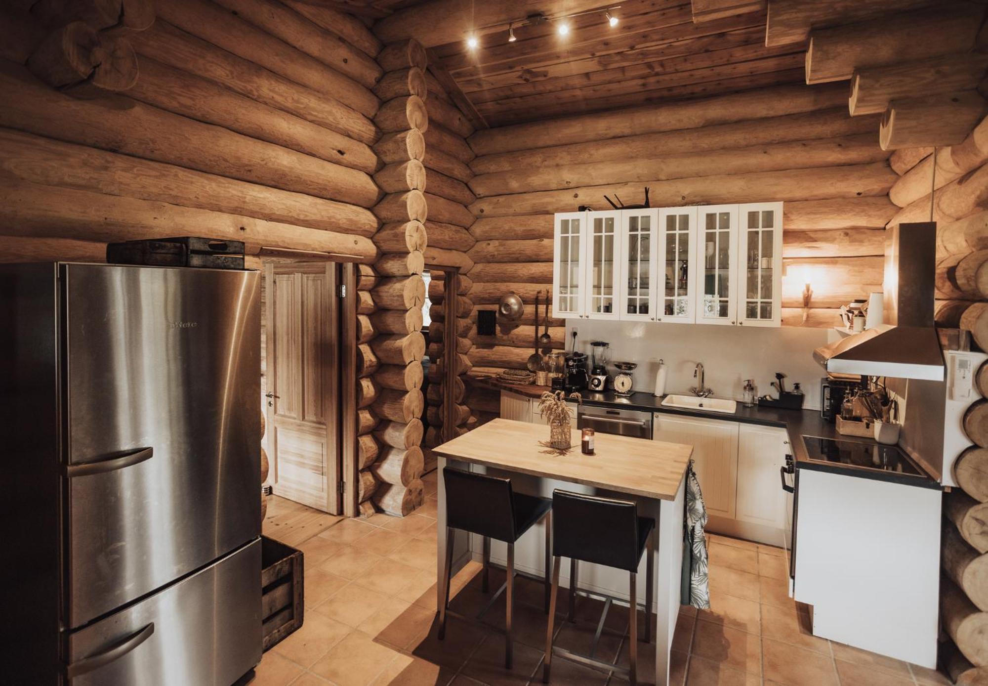 Fjordhygge - Authentic Wood Log Cabin Summerhouse Near Water, Fjord And Forest Jægerspris 외부 사진