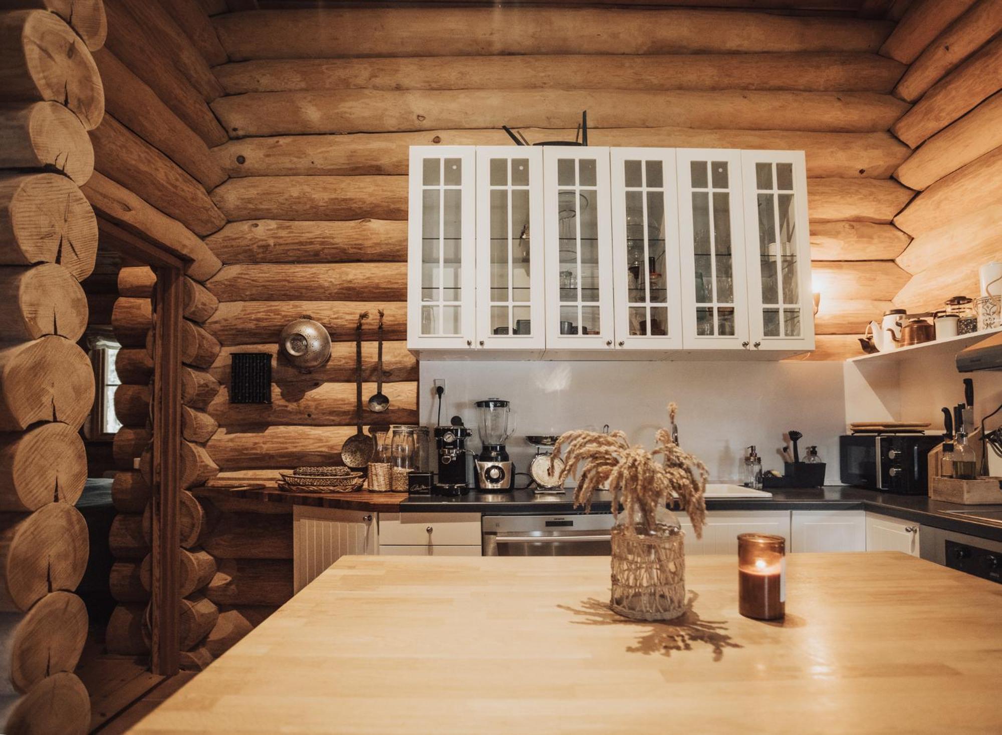 Fjordhygge - Authentic Wood Log Cabin Summerhouse Near Water, Fjord And Forest Jægerspris 외부 사진